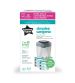 Pachet Cos pentru scutece + 6 Rezerve Tommee Tippee Sangenic Simplee Reciclabil, Alb / Gri